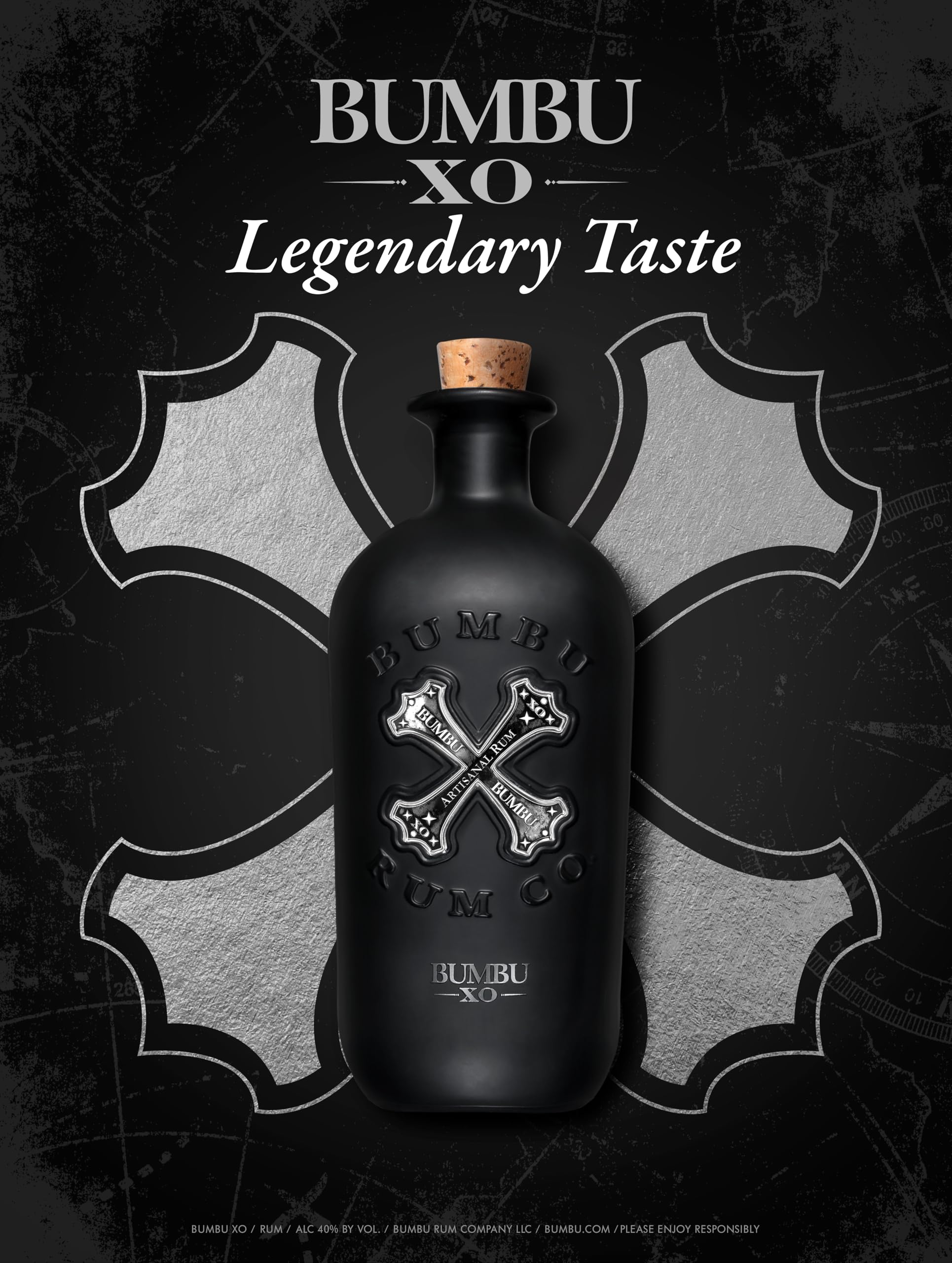 Bumbu XO Handcrafted Rum Gift Set Limited Edition 40% Vol. 0.7L in